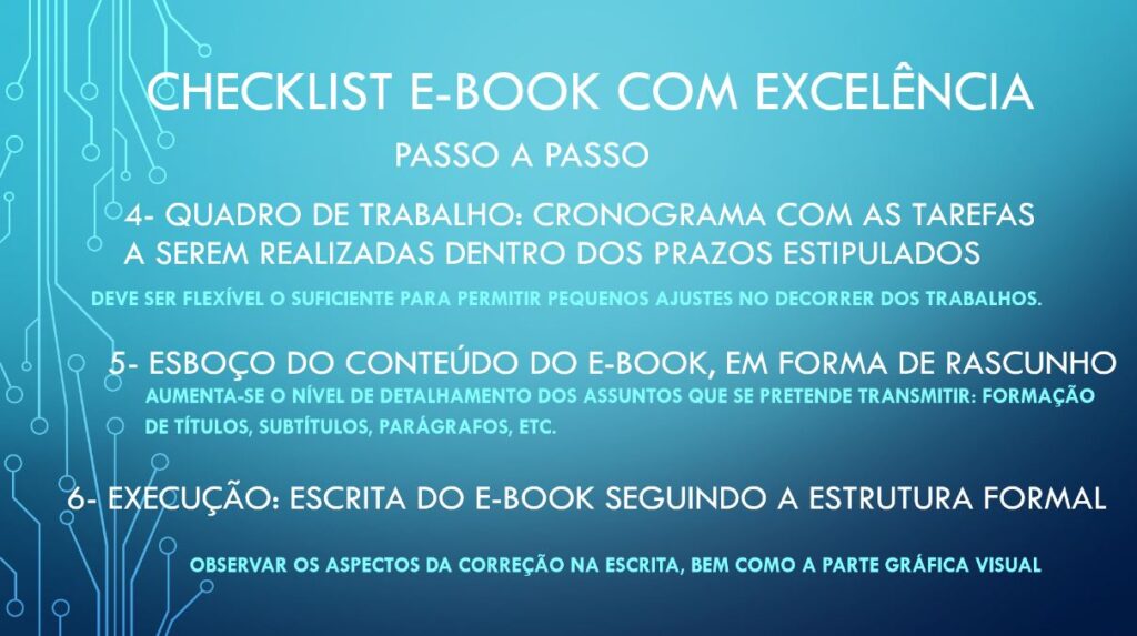 CheckList Passos 4,5 e 6